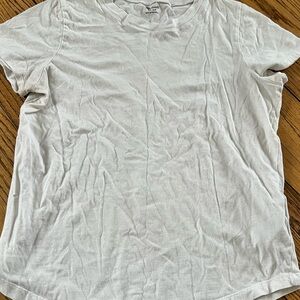 Madewell Soft White Short Sleeve Tee